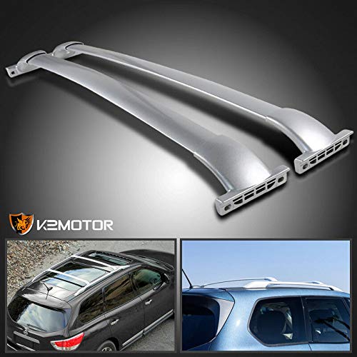 NU Compatible with Nissan 2013-2018 Pathfinder Roof Top Rack Cross Bars Luggage Carrier