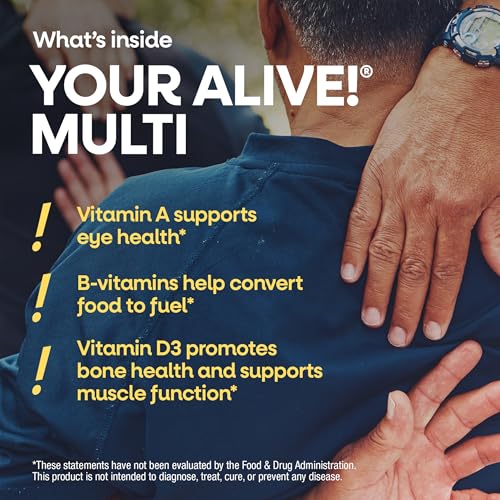 Nature's Way Alive! Men’s 50 Plus Premium Gummy Multivitamin, 75 ct - image 4