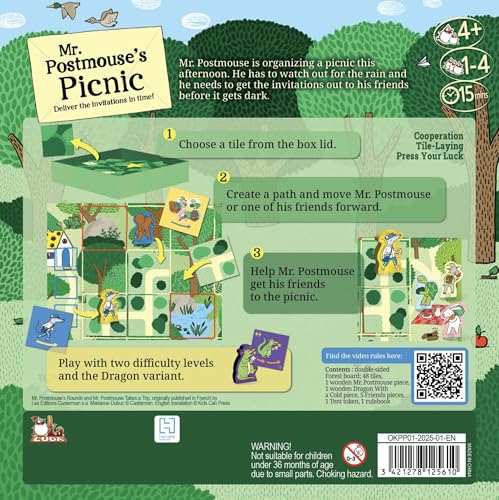Mr. Postmouse’s Picnic Juego Cooperativo para Niños miniatura 3