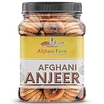 Afghani Farm Dried Anjeer (Figs) | Naturally Sweet & Fiber-Rich | No Added Sugar | Healthy Snack for All Ages | Ideal for Snacking & Cooking (1kg)