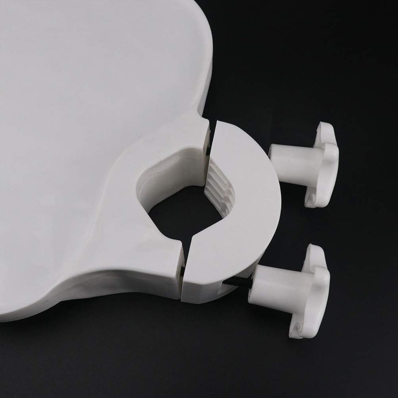 Vassoio Dentale in Plastica per Ablatore, Vassoio per Poltrona Odontoiatrica, Vassoio Quadrato Regolabile con Supporto A Colonna, Accessori per Poltrona Odontoiatrica da Tavolo, Strumenti Aggiuntivi