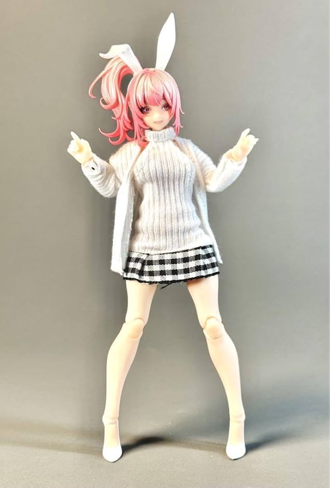 Amazon.co.jp: 1/12スケール ドール服 セーター 衣装 セット 蝸