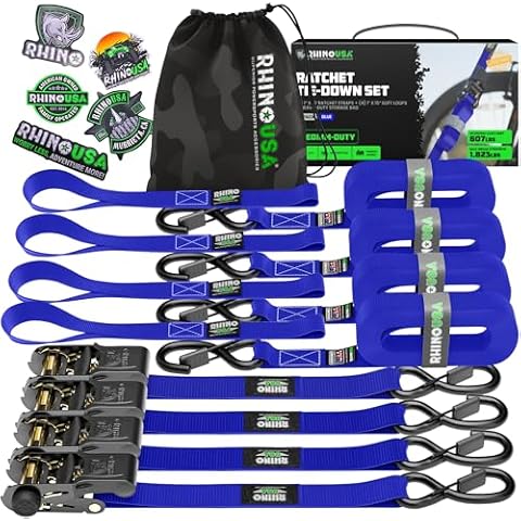 Rhino USA Ratchet Straps 4-Pack Cover