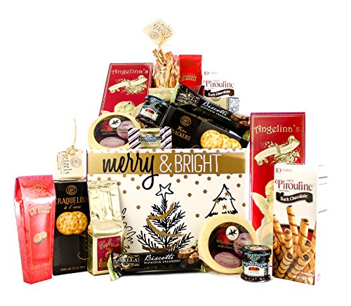 Merry Christmas Merry & Bright Holiday Gift Basket Happy Holidays - //coolthings.us