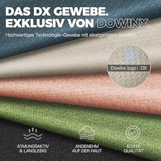 Dowinx Sedia da gaming in tessuto, con cuscino a molle insacchettate, sistema massaggiante, poggiatesta e poggiapiedi, ergonomica (grigio)