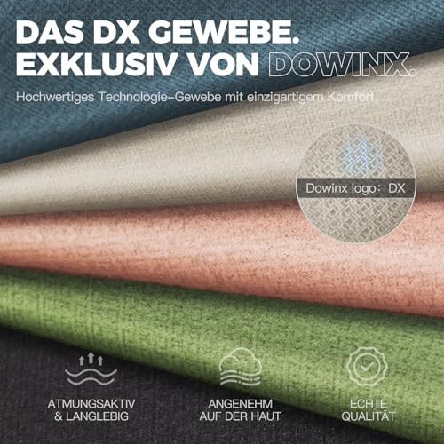 Sedia da gaming in tessuto, con cuscino a molle insacchettate, sistema massaggiante, poggiatesta e poggiapiedi, ergonomica (grigio) - Sedia gaming - Immagine 3