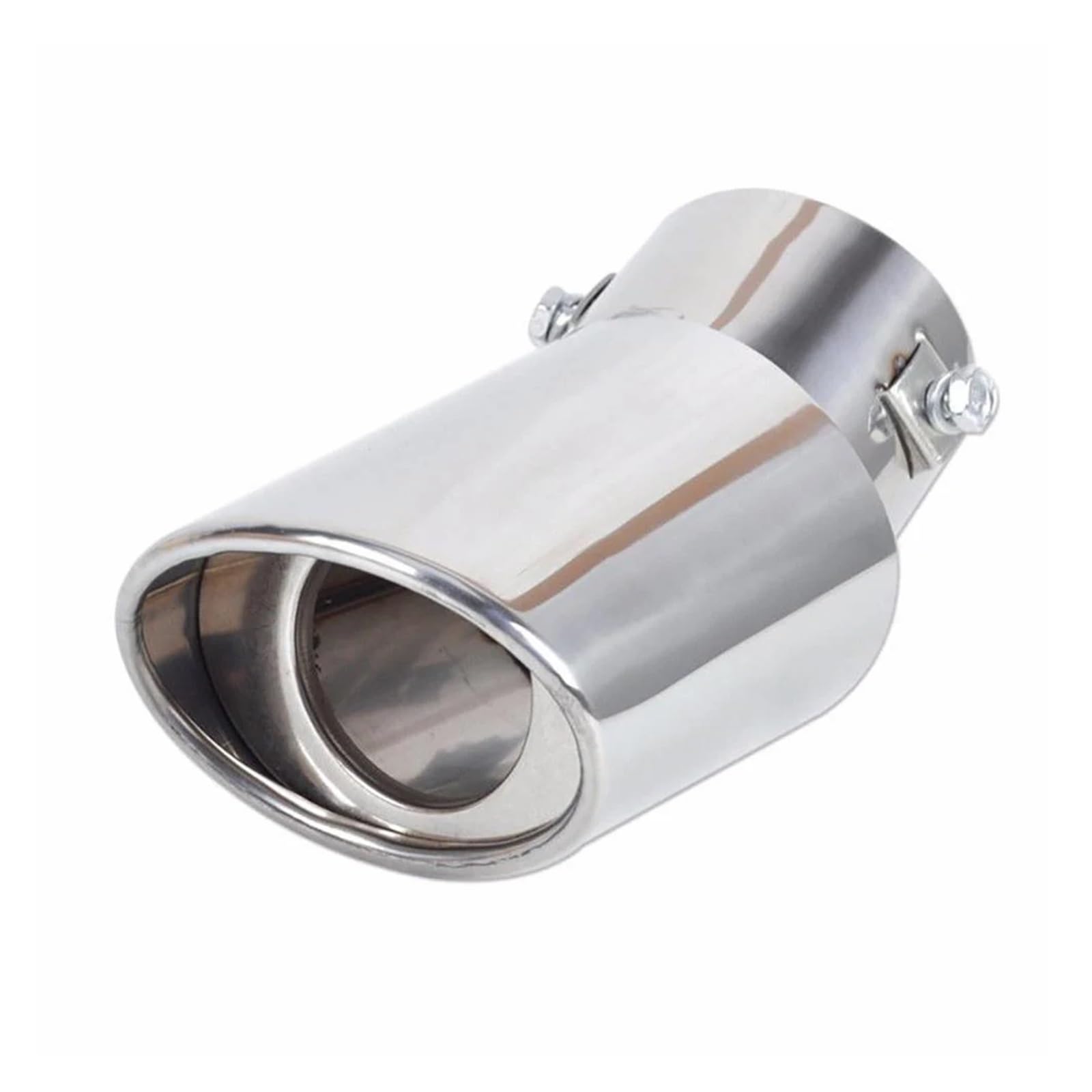 For Lexus RX330 IS250 HS SC430 LS600h LF-Gh IS250C LF-NX ES350 Tail Muffler Exhaust Tip Pipe Silver Car Accessories(A)