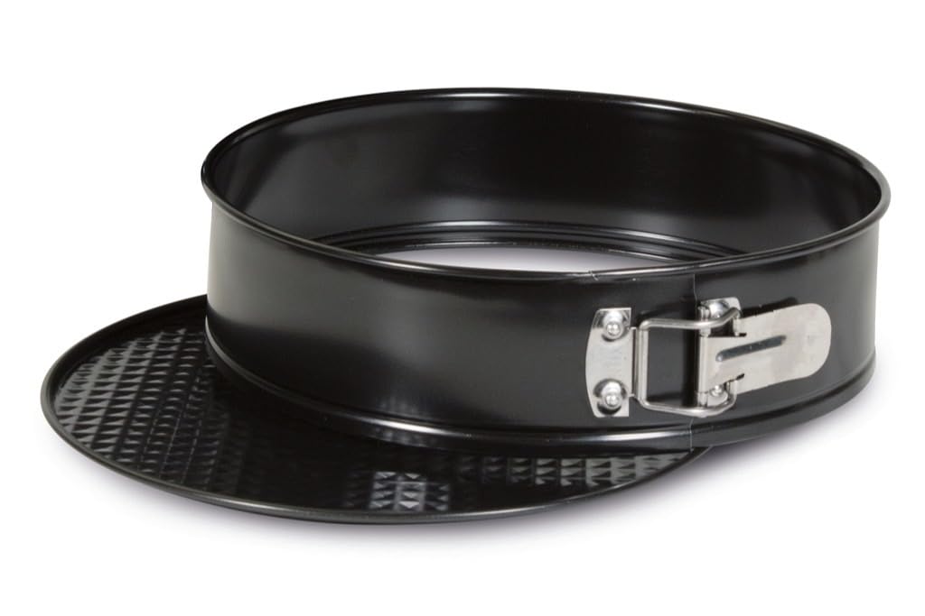 FORMEGOLOSE™, Springform 1 base 22 cm, made of steel with double layer of non-stick coating, Black Colour