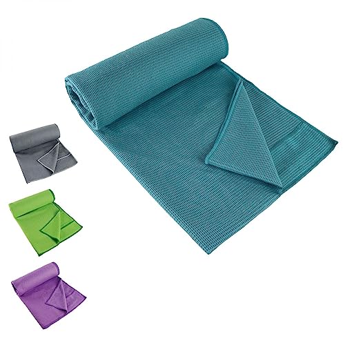 Vivezen - Serviette de Yoga 63 x 180 cm antidérapante - 4 Coloris