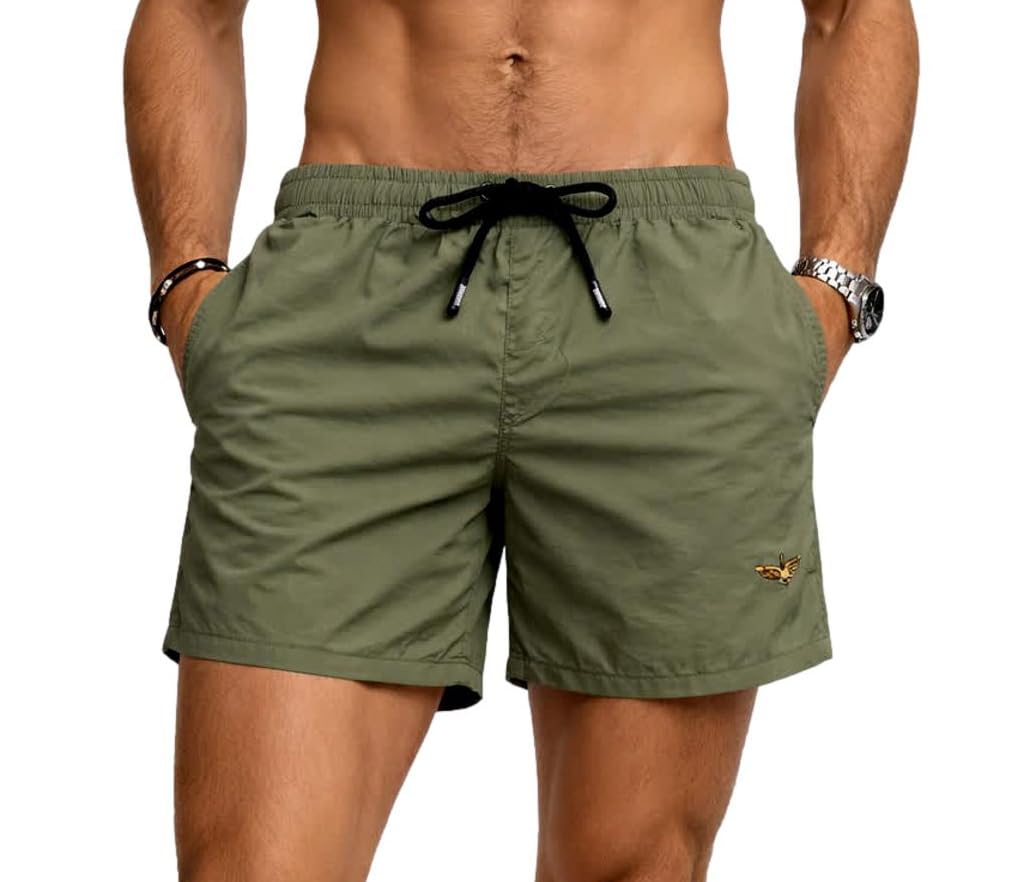 Aeronautica Militare Costume Mare, Boxer BW0231 da Uomo, Slip, Shorts, Piscina