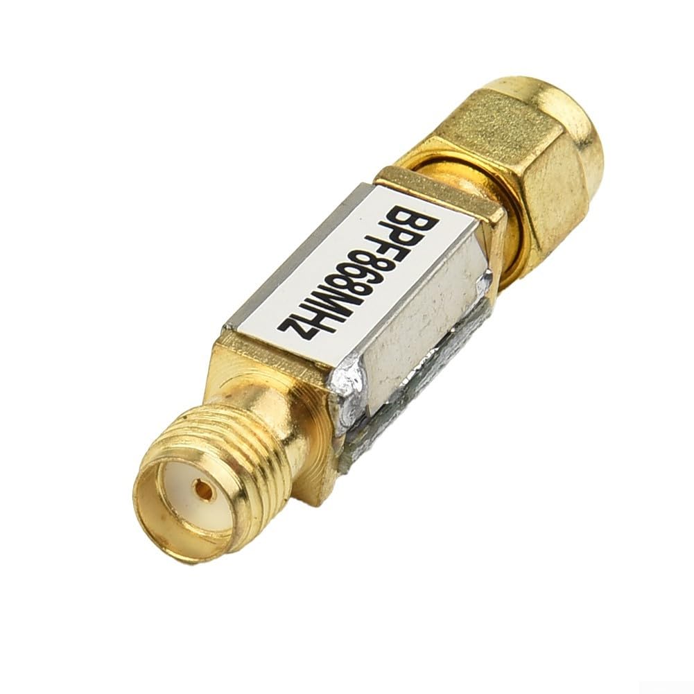 Eawfgtuw Für 868 MHz SAW-Bandpassfilter mit 4 MHz Bandbreite für LoRaWAN- und Helium-Netzwerke, 866-870 MHz Frequenzbereich, 50 Ohm Impedanz, für RPSMA