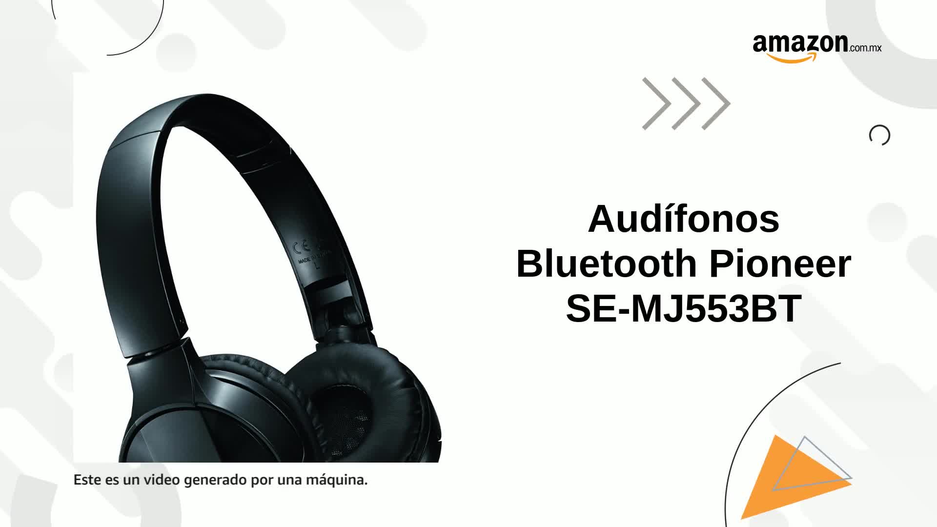 パイオニア SE-MJ553BT 折りたたみ可 SE-MJ553BT-K パイオニア SE-MJ553BT Bluetoothヘッドホン 折りたたみ可