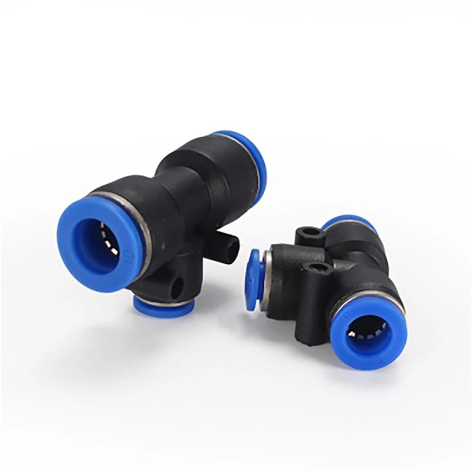 Accesorio neumático tipo T para solucionar fugas y agilizar cambios de tubos de aire