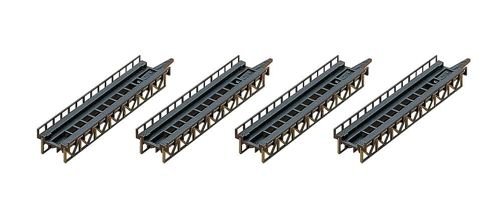 Faller Straight Track Beds (4) Building Kit I Z Gauge 282901