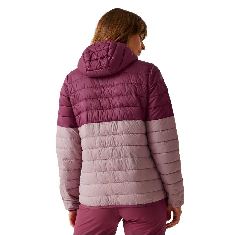Regatta Women's Hooded Hillpack IV kurtka damska | lekkie watowanie - liliowa