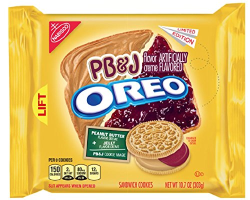 PB&J Oreo Peanut Butter and Jelly Oreo Cookie