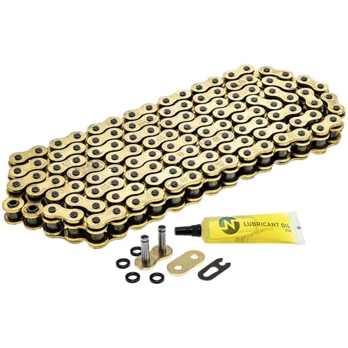 NICHE Gold 420 X-Ring Chain 124 Links with Connecting Master Link