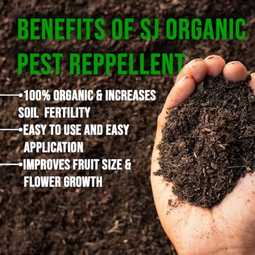 Image of SJ Organics Pest Repellent 250ml Compact Spray Bottle For Home Gardening