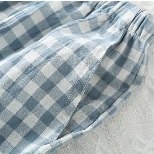 Image of STMAHER Men's Pajama Pants Cotton Pjs Bottoms Lightweight Pajama Bottoms Woven Knit Pants With Pocket