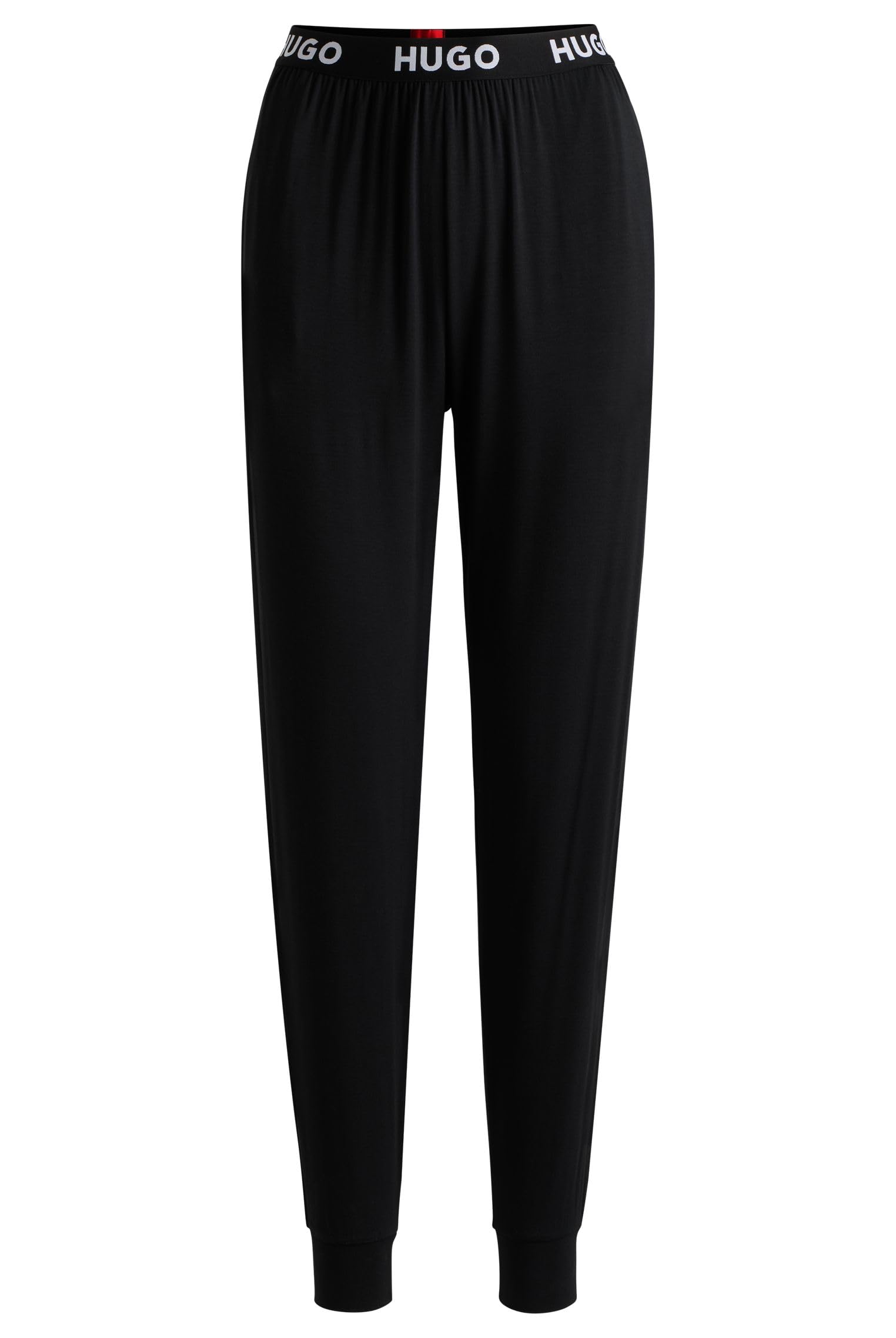 HUGO Pyjama-Hose Aus Stretch-Jersey Mit Logo-Bund Und Beinbündchen