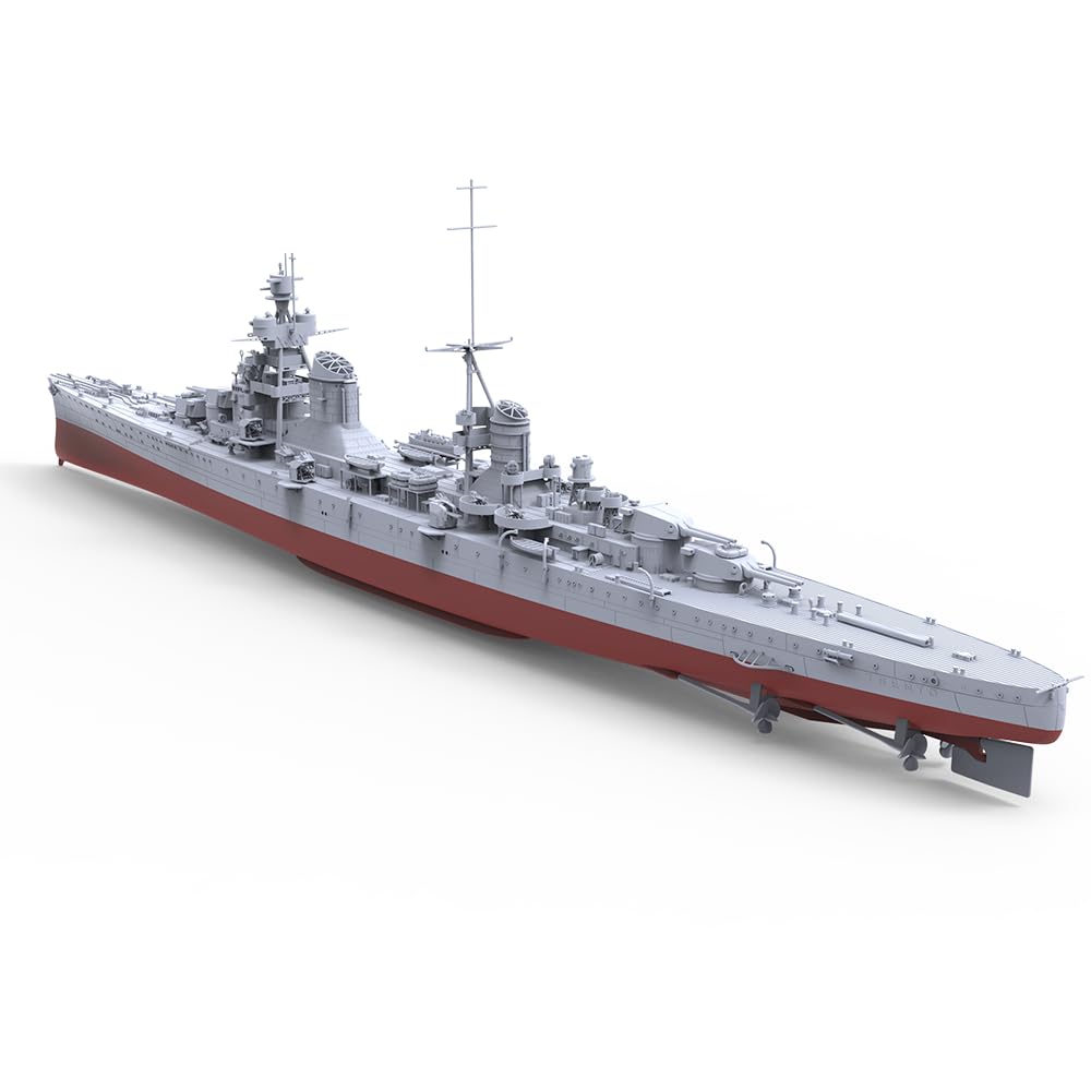 MRY-SFW Model wojskowy Włochy Trento Class Heavy Cruisers RN Trento, 1942 Full Hull