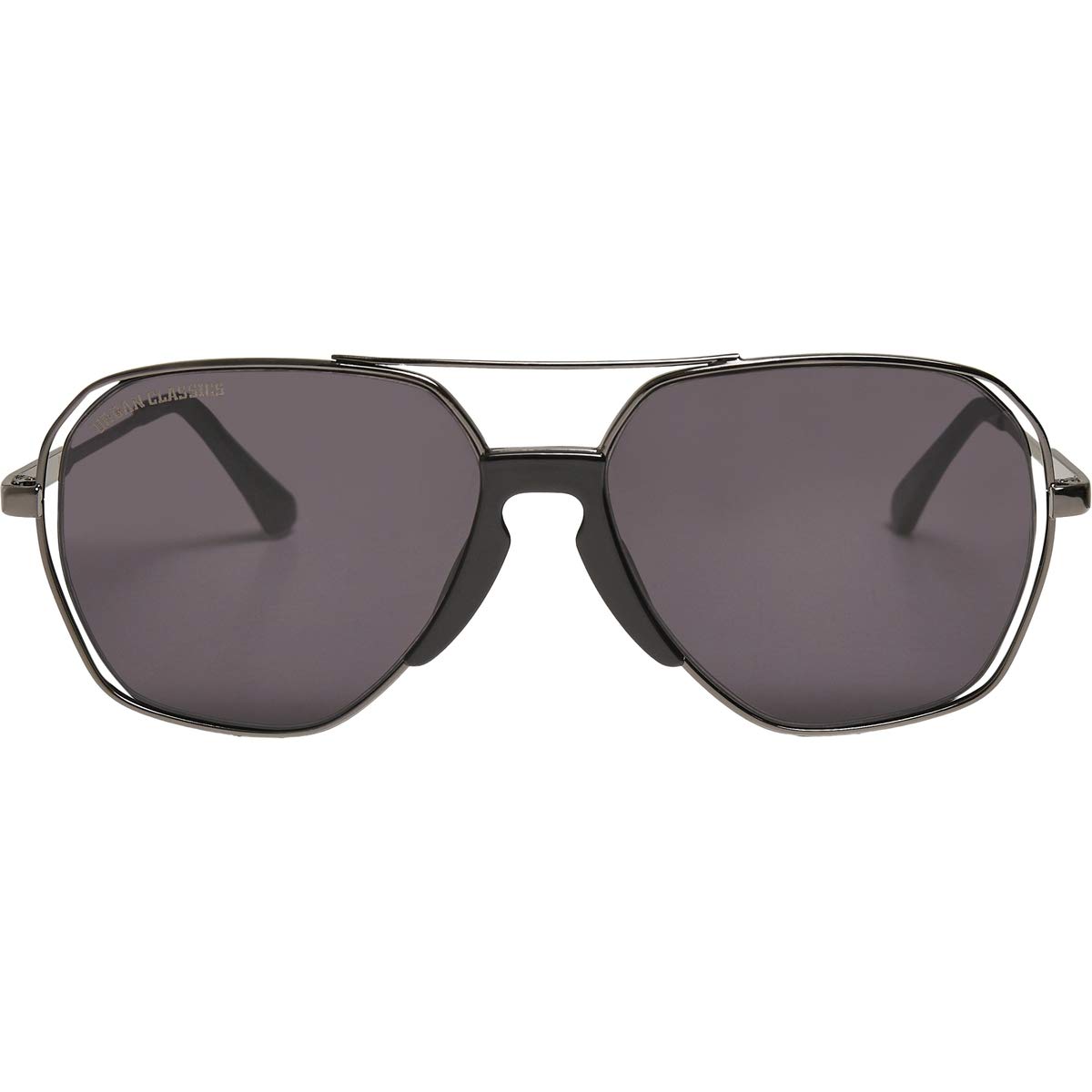 Urban Classics Sunglasses Karphatos, Gunmetal/Black, One Size