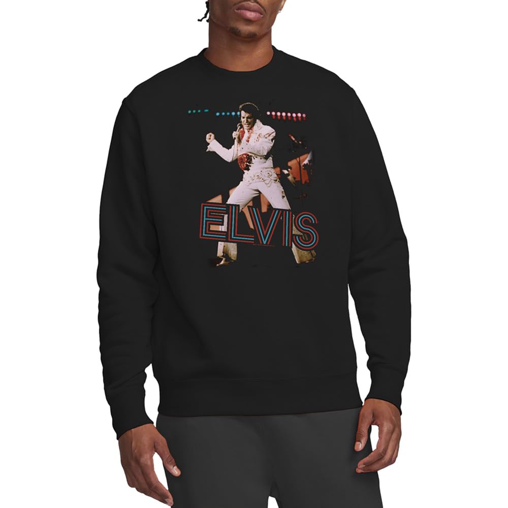 Elvis - Unisex Sweatshirt - Black - 2XL
