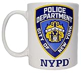 NYPD Official Logo NYPD taza de café Officially Autorizado by The New York Police Department