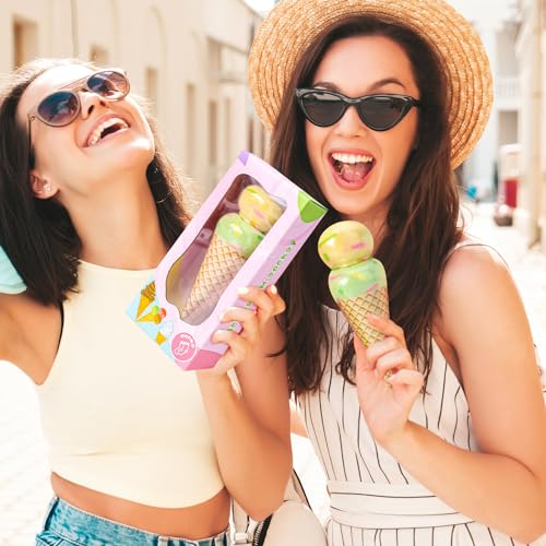 Image of Funny Donut Burger Food Socks Box, Crazy Socks for Women Teen Girls, Birthday Christmas Stocking Stuffers Gag Gifts