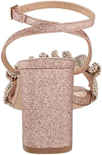 Jewel Badgley Mischka Rita Bejeweled Strap Block Heel | Image 2
