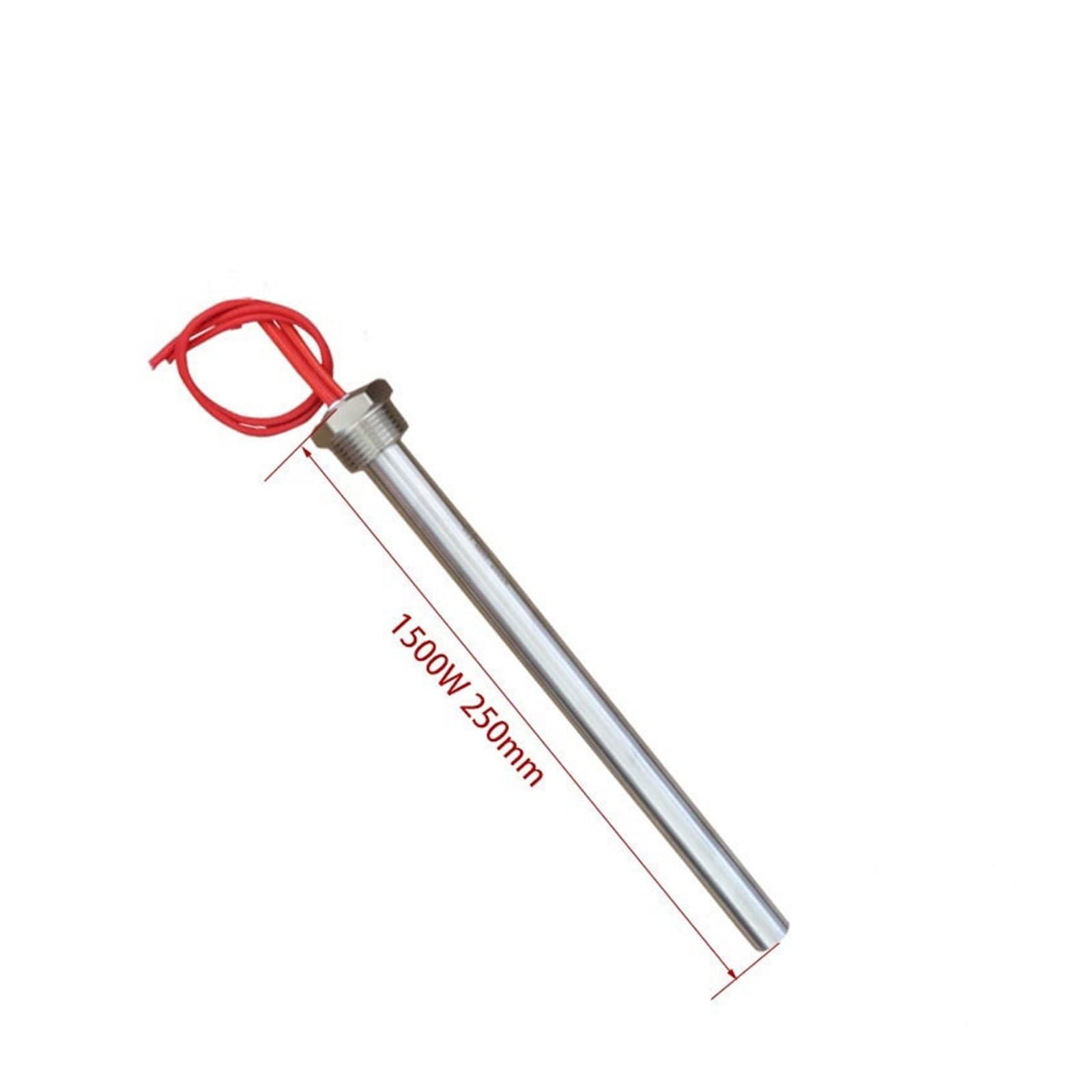 eufeifeiegds Resistenze elettriche in acciaio inossidabile 220v 1500w DN25 32MM filettatura elemento riscaldante for acqua cartuccia