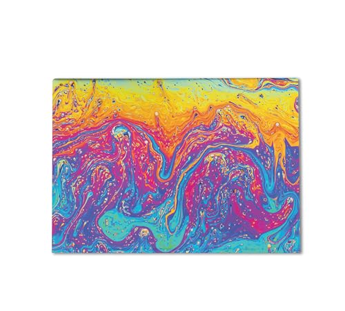 Image of Gaming Skin Compatible with HP Envy x360 16 inch (2023) - Paint Currents - Premium 3M Vinyl Protective Wrap Decal Cover - Easy to Apply | Crafted in The USA by MightySkins
