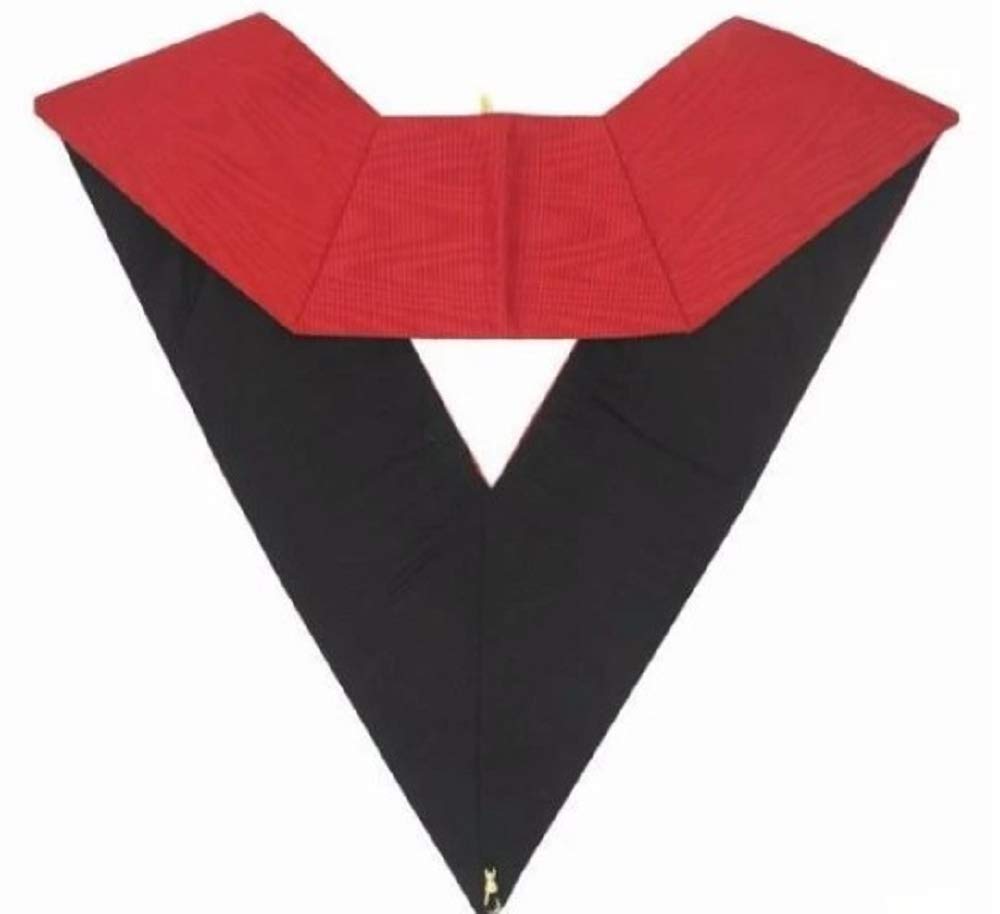 Collare Massonico Regalia AASR 18° Grado - Cavaliere Rose Croix - Tesoriere, Cavaliere Rose Croix