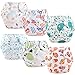 ElecMotive 6pcs Culotte d'apprentissage Réglable Lavables Réutilisables Bébé Garcon Fille 1-3 Ans