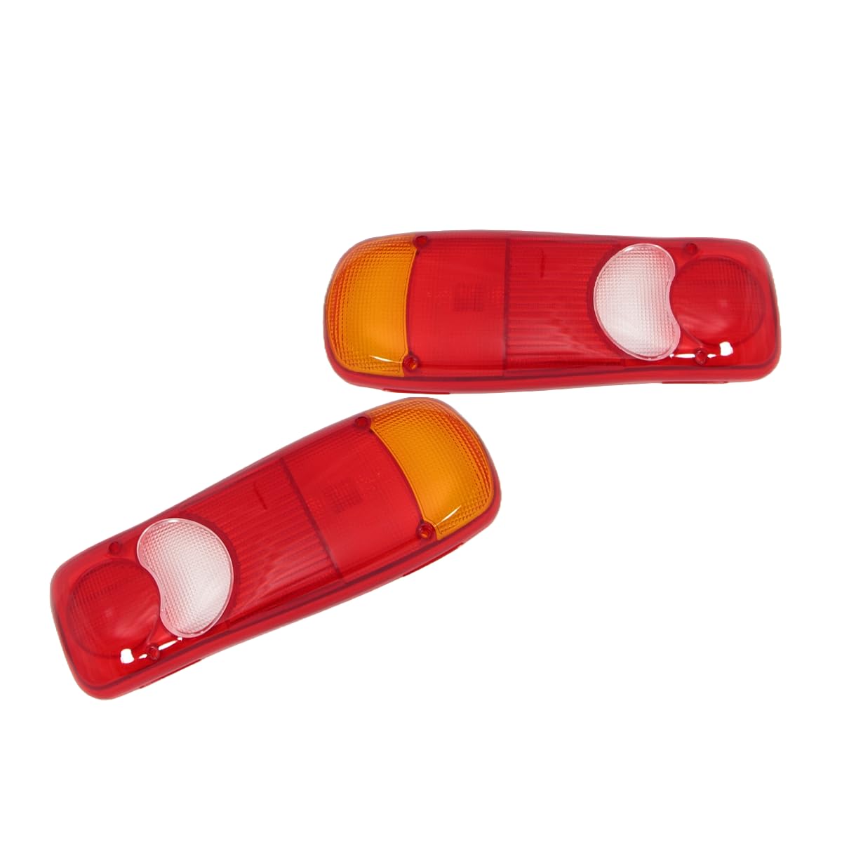 2x Cabochon de Feux Arrière Compatible avec Renault Master Premium VW Transporter T5 T6 Peugeot Boxer Citroen Jumper Fiat Ducato Mitsubishi Mascott Nissan Cabstar Mercedes Sprinter DAF LF