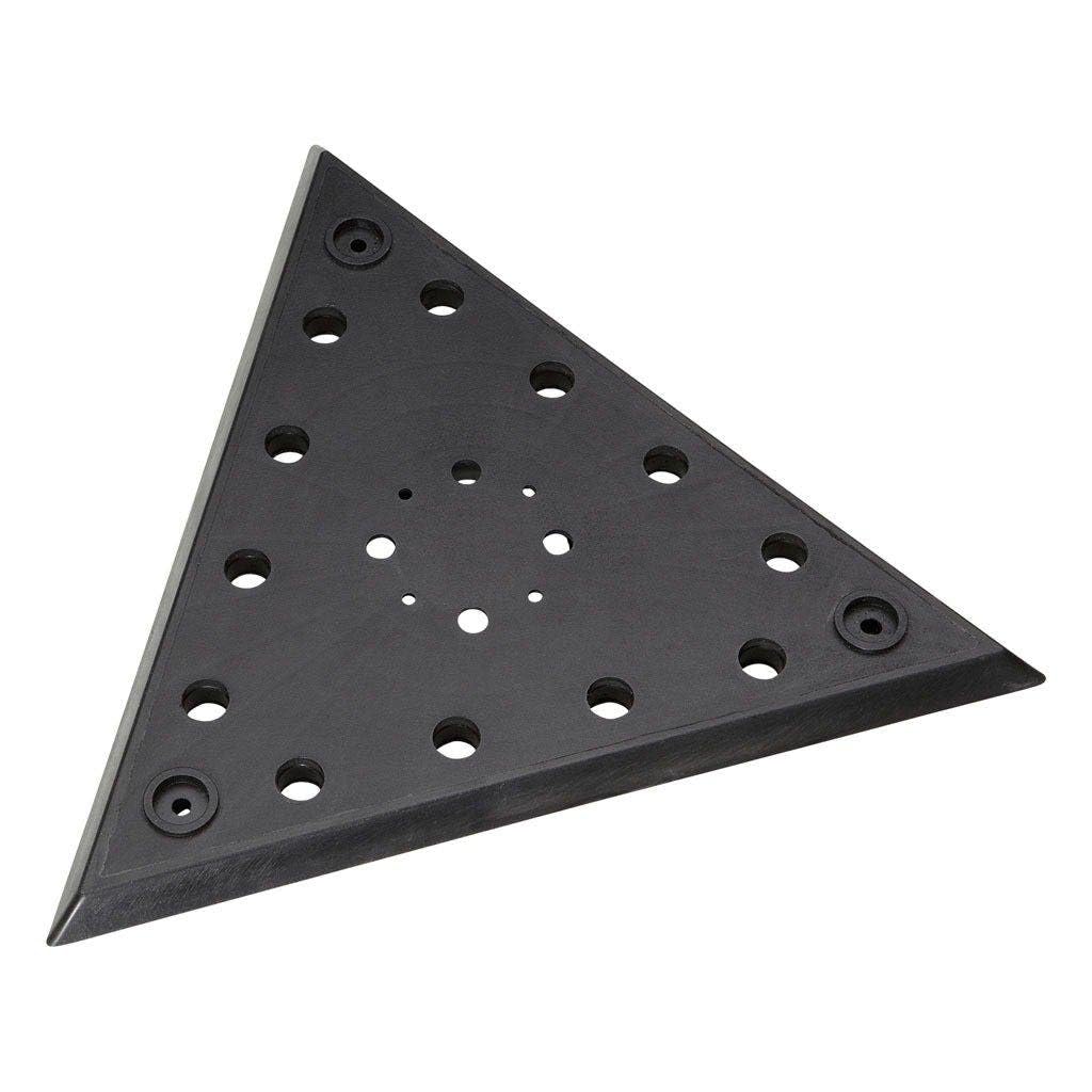 Flex Plato LIJADOR de Velcro Triangular SP-T para Uso Profesional para Mejorar el Rendimiento en Cada Uso con Detalle técnico 290X290