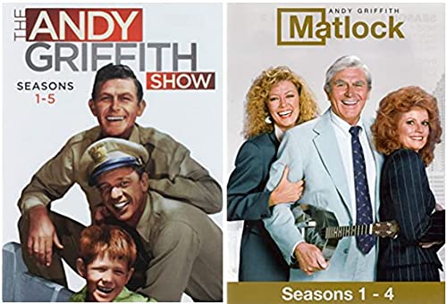 The Andy Griffith Show: The Complete Seasons 1,2,3,4 & 5 & Matlock The Complete Seasons 1,2,3 &4 [DVD]