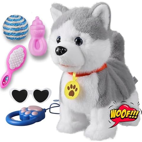 Interactive Singing Husky Puppy Toy by Marsjoy Cover