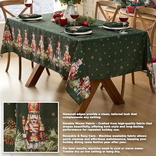Set de 4 Servilletas de Tela Newbridge Navidad Verde miniatura 5