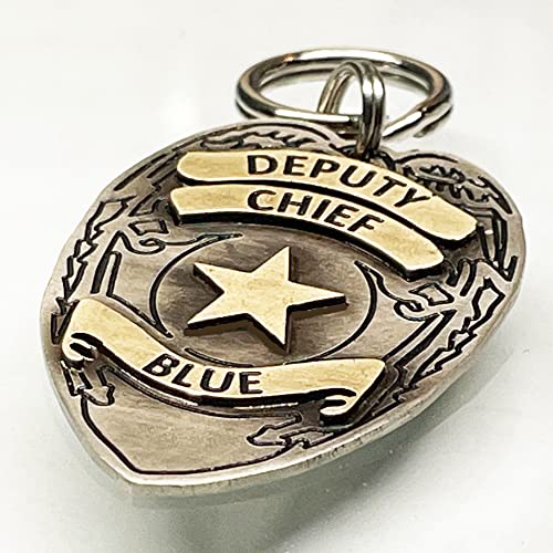 Fun novelty K9 FBI Deputy Chief Dog Tag-Custom Engraved Dog Collar Tag-K9 emblem tag- Dog Tag-Personalized Pet ID (1