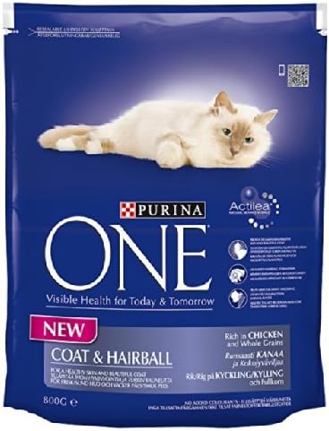 Purina One Coat & Hairball Chicken & Wheat 800g