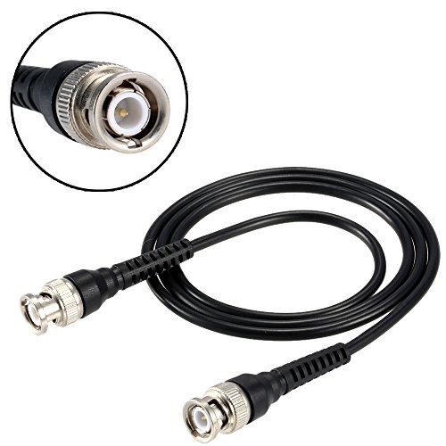 KKmoon BNC-BNC Q9-Q9 Cabos de teste Cabo coaxial RF de linha de teste 50Ω BNC macho/macho cabo de an