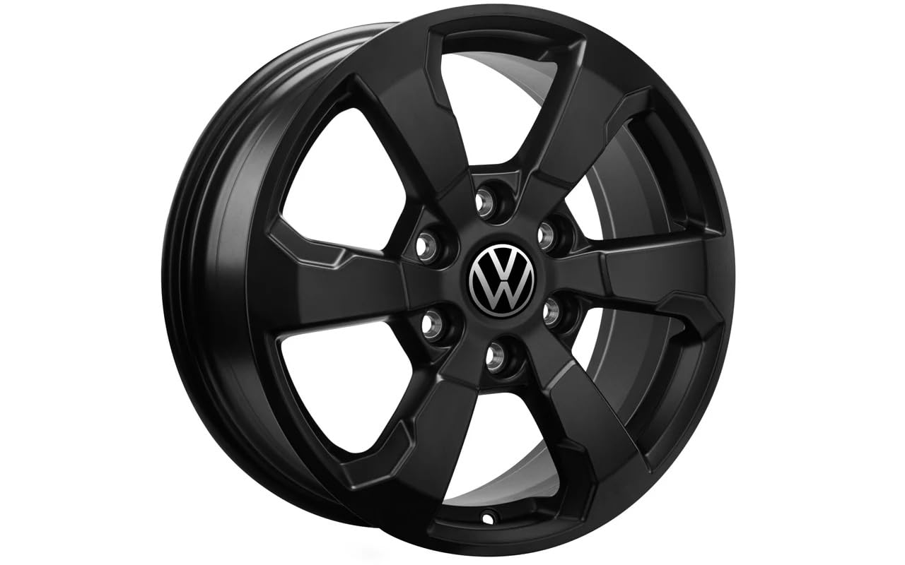 Volkswagen Amarok PanAmericana Cerchio in Lega, Alluminio/Magnesio/Silicio, Nero, 7,5J x 18, 139,7/6, ET 55mm, Amadora