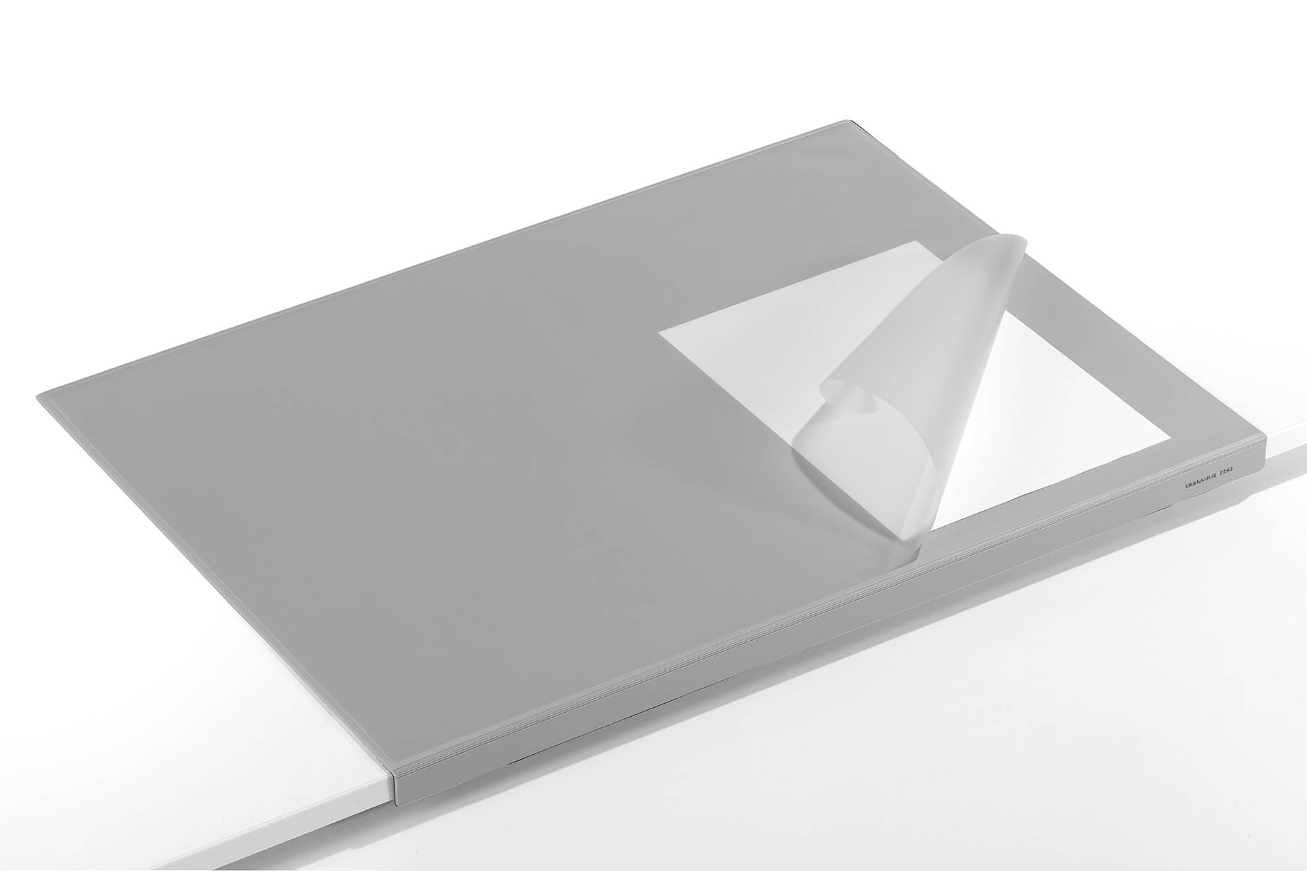 Durable Schreibunterlage (mit Kantenschutz, 650 x 500 mm) grau, 729310