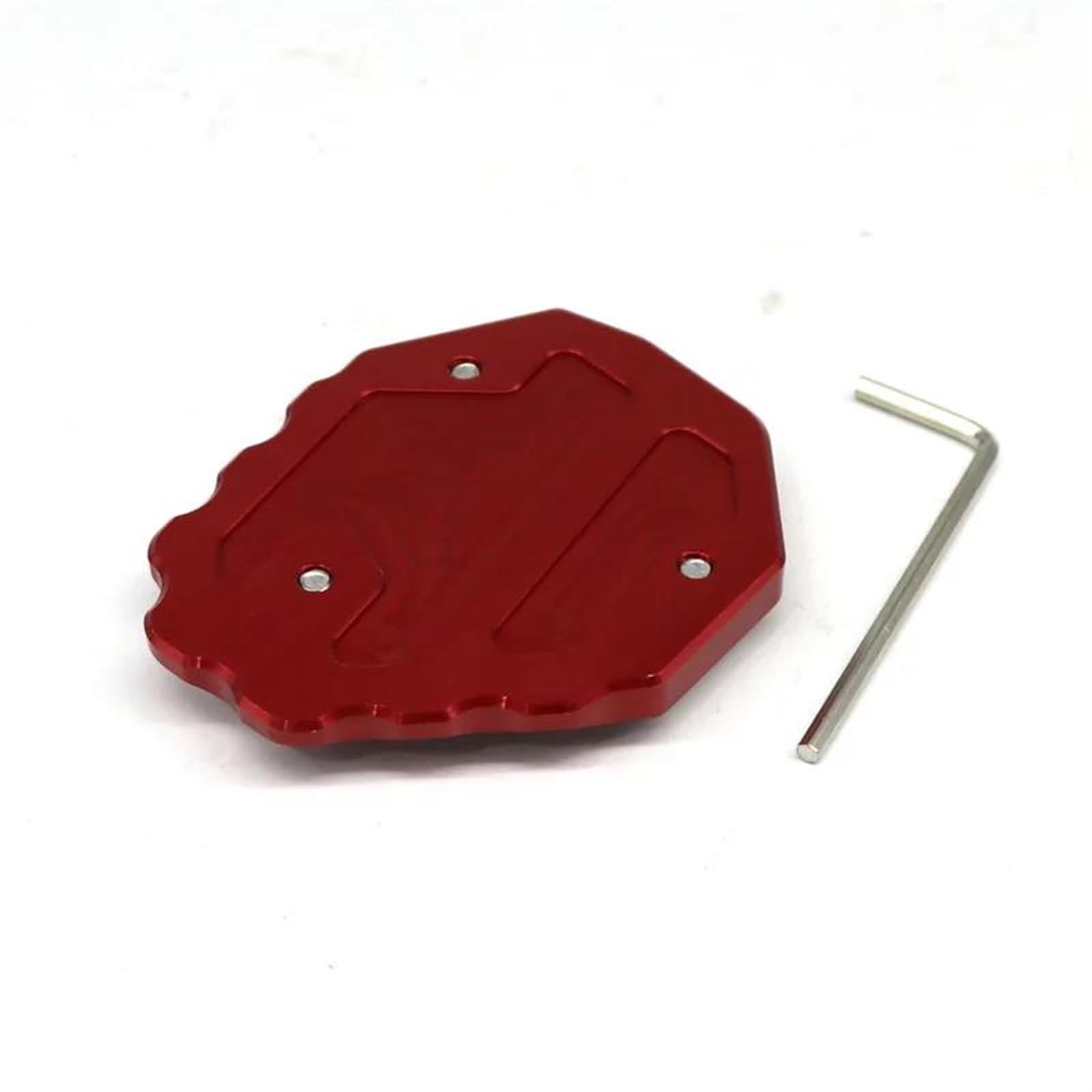 TAZGANTAX Motorcycle Kickstand Extender Pad For Honda CB500X (2019-2022) - Red - View #9