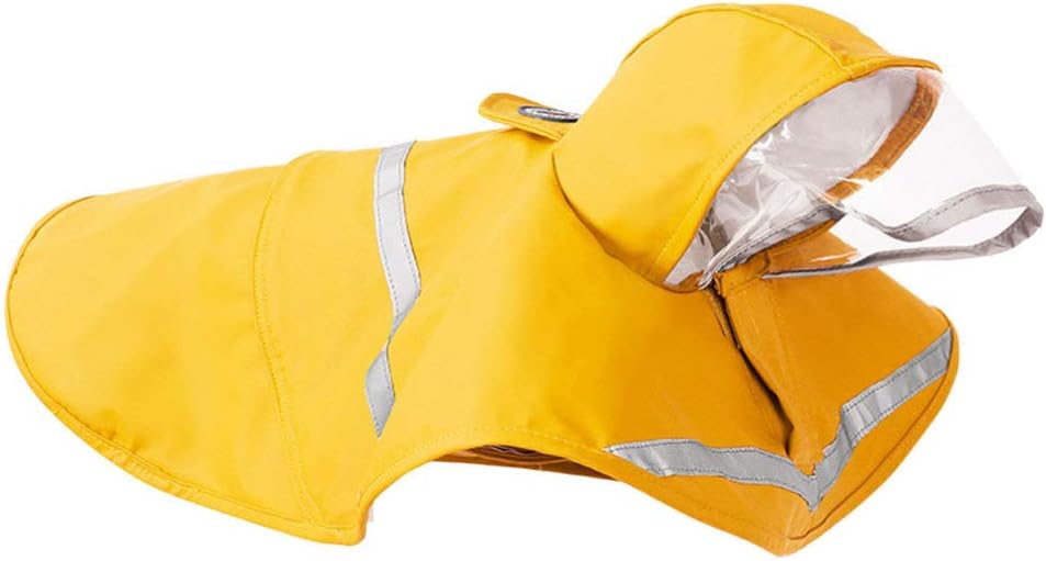 Hemobllo 1pc Reflective Dog Raincoat Pet Rainwear for All Seasons Keeps Your Wet Weather