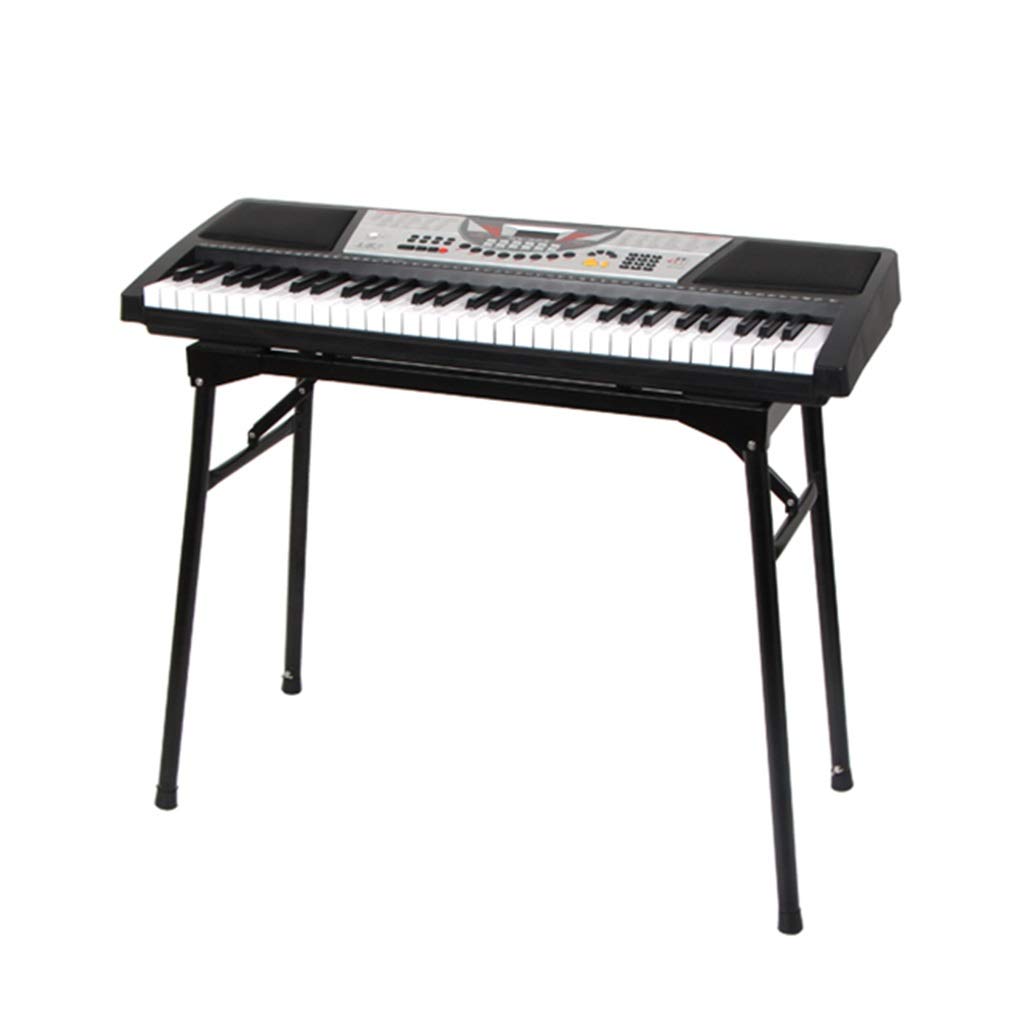 Support Clavier Double X - Réglable 7 Niveaux | Pour Piano Électrique 54-88 Touches