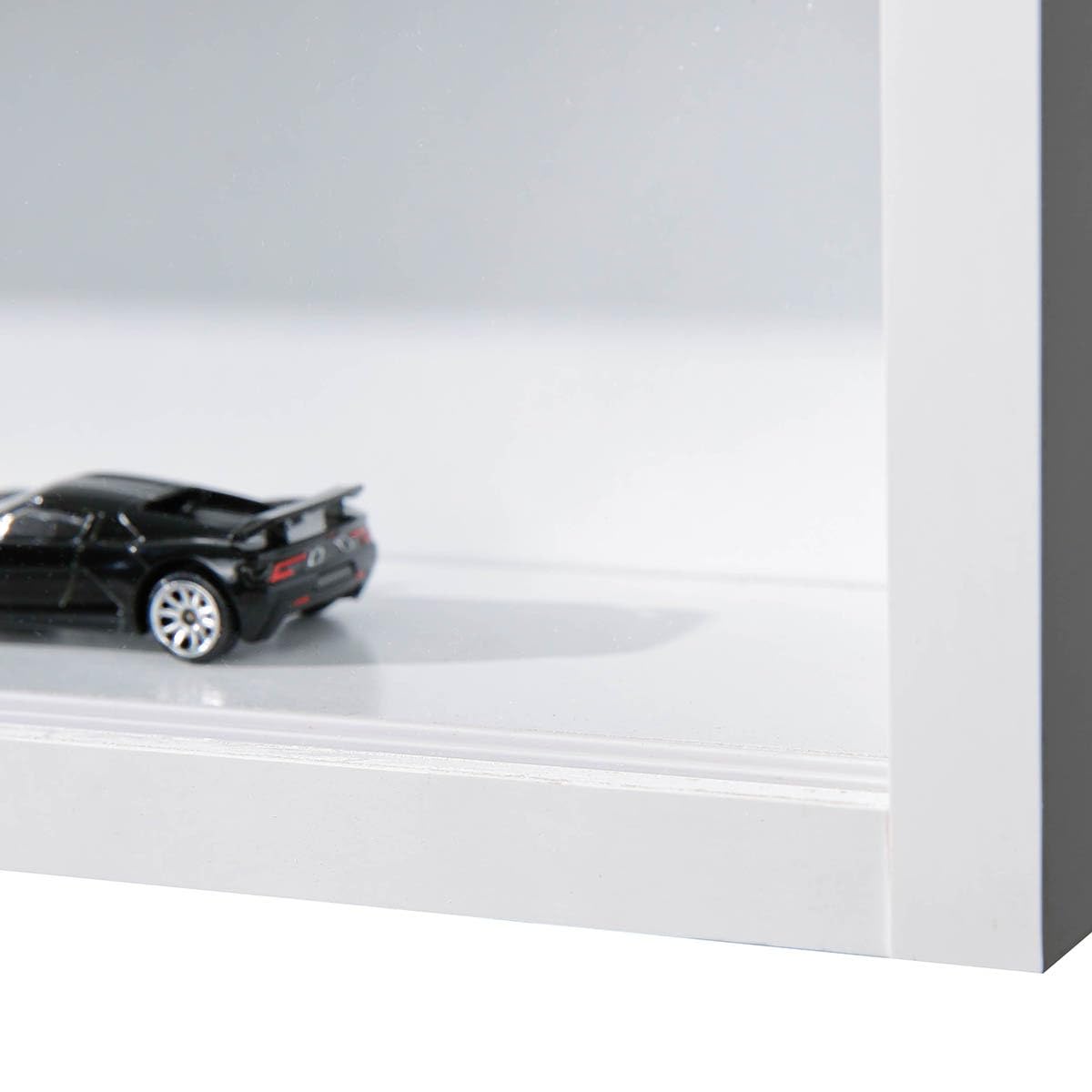 AltoBuy Collect Blanc - Vitrine Murale 5 Compartiments Blanche