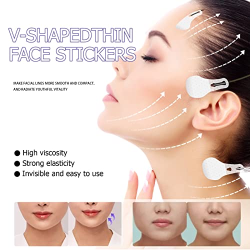 2 Pieces Of 80 Tablets Lift Face Stickers, Face Lifting Tape, Facelifting Stickers, Invisible Thin Face Stickers - Image 2