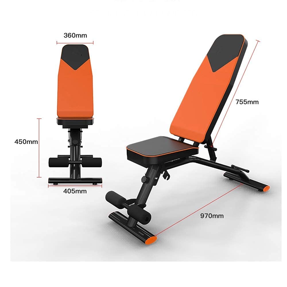 Ławka do ćwiczeń Hantle Podnoszenie ciężarów Wielofunkcyjna ławka do ćwiczeń, Ławka do hantli Krzesło fitness Domowa wielofunkcyjna deska do brzuszków Mięśnie brzucha Sprzęt fitness
